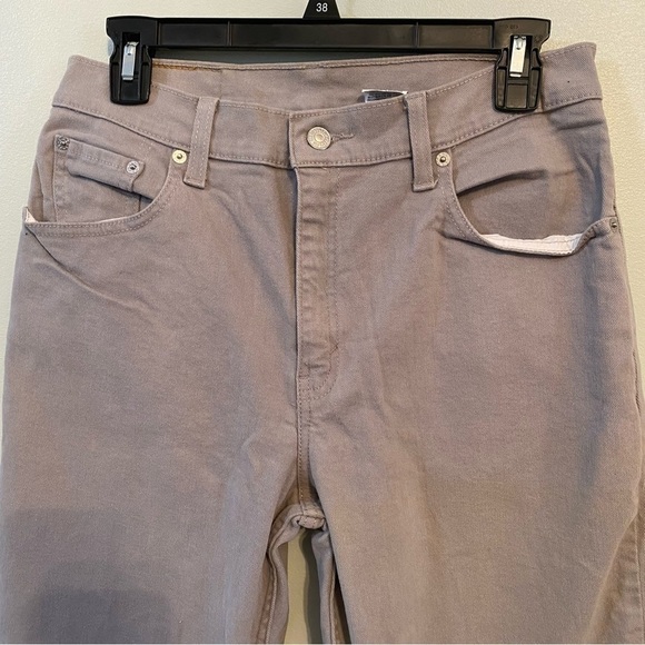 Levi orange tab 550 straight leg pants tan/khaki size 10 - Picture 2 of 7